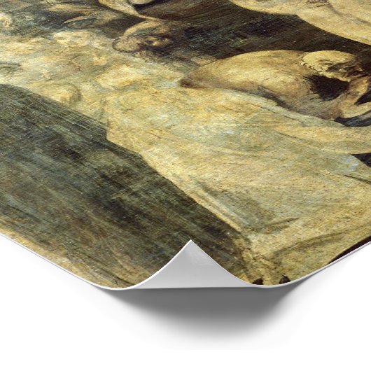 The Adoration of the Magi, 1481-2 Poster (Hoek)