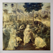 The Adoration of the Magi, 1481-2 Poster (Voorkant)
