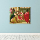 The Adoration of the Magi, 1567-70 Canvas Afdruk (Insitu (Houten vloer))