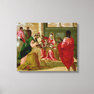 The Adoration of the Magi, 1567-70 Canvas Afdruk