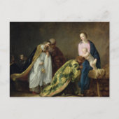 The Adoration of the Magi, 1638 Briefkaart (Voorkant)