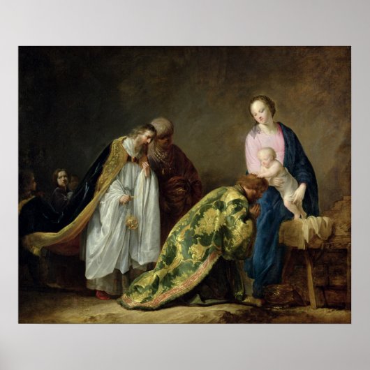The Adoration of the Magi, 1638 Poster (Voorkant)