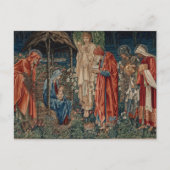 The Adoration of the Magi by Edward Burne-Jones Briefkaart (Voorkant)