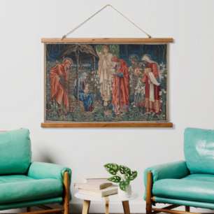 The Adoration of the Magi by Edward Burne-Jones Hangend Wandkleed