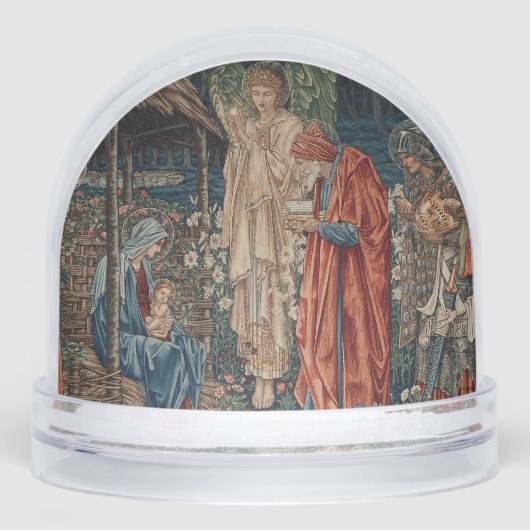 The Adoration of the Magi by Edward Burne-Jones Sneeuwbol (Voorkant)