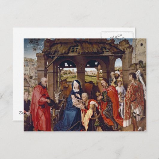 The Adoration of the Magi, c.1455 Briefkaart (Voorkant / Achterkant)