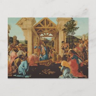 The Adoration of the Magi, c.1478-82 Briefkaart
