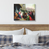 The Adoration of the Magi, c.1833-36 Canvas Afdruk (Insitu (Slaapkamer))