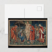 The Adoration of the Magi (door Edward Burne-Jones Briefkaart (Voorkant / Achterkant)