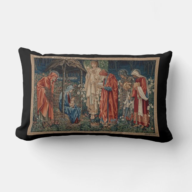 The Adoration of the Magi (door Edward Burne-Jones Kussen (Voorkant)