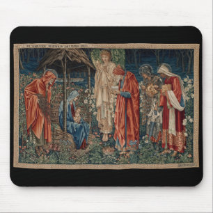 The Adoration of the Magi (door Edward Burne-Jones Muismat