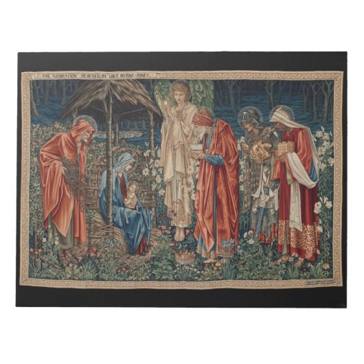 The Adoration of the Magi (door Edward Burne-Jones Notitieblok (Voorkant)