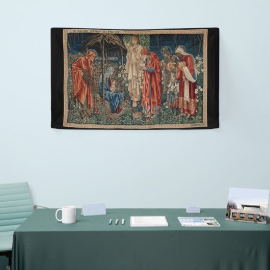 The Adoration of the Magi (door Edward Burne-Jones Spandoek (Beurs)