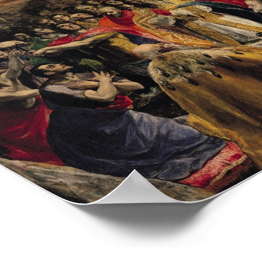 The Adoration of the Name of Jesus, c.1578 Poster (Hoek)