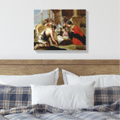 The Adoration of the Shepherds, c.1638 Canvas Afdruk (Insitu (Slaapkamer))