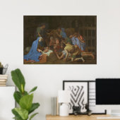 The Adoration of the Shepherds circa 1653 Poster (Thuiskantoor)