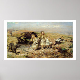 The Adventure, 1883 (olie op canvas) Poster