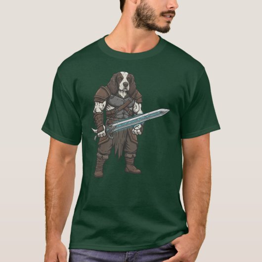 The adventure - English Springer Spaniel gladiator T-shirt (Voorkant)