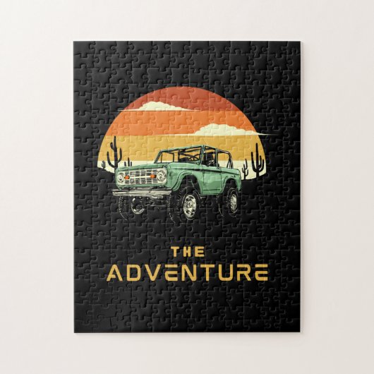 The Adventure Off-Road Sunset Puzzel (Verticaal)