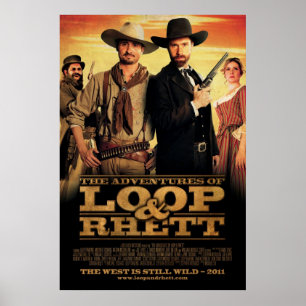 "The Adventures of Loop & Rhett" Eén Poster
