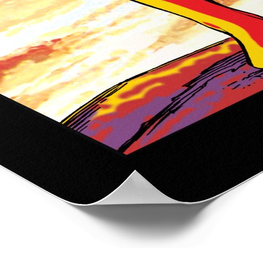 The Adventures of Superman #424 Poster (Hoek)