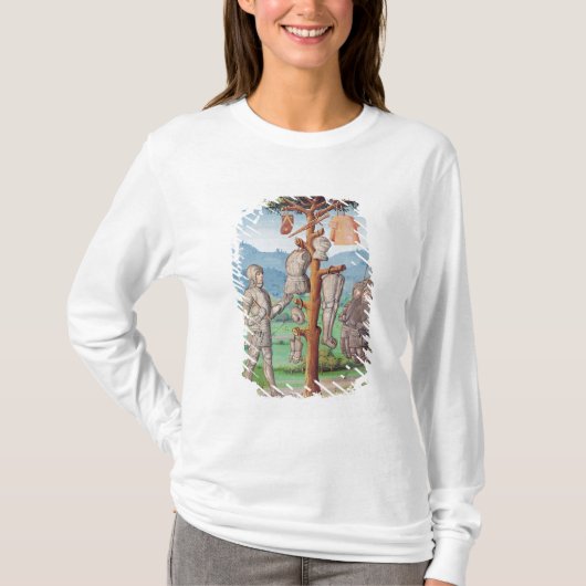 The Aeneid" van Virgil met een commentaar van T-shirt (Voorkant)