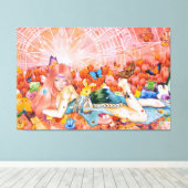 The Afternoon Canvas Afdruk (Insitu (Houten vloer))