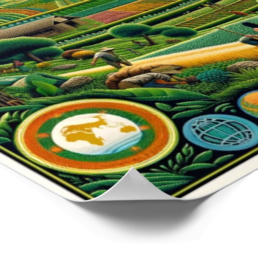 'The Age of Regeneration' (2) Permacultuur Poster (Hoek)