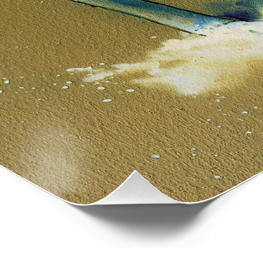 The Akita Dog - Composition 009 Perfect Poster (Hoek)