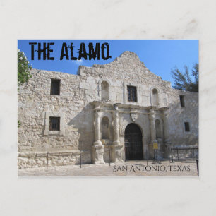 The Alamo San Antonio Texas  Briefkaart
