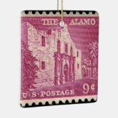 "The Alamo Stamp" Keramisch Ornament (Rechts)