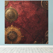 The Alchemist’s Chartroom Canvas Afdruk (Insitu (Houten vloer))