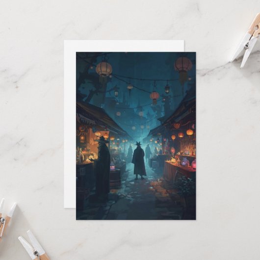 The Alchemist’s Lanterns Kaart (Voorkant / Achterkant in situ)