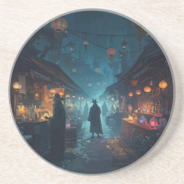 The Alchemist’s Lanterns Zandsteen Onderzetter