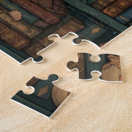 The Alchemist's Personalized Library | Maximalist  Legpuzzel (Zijkant)