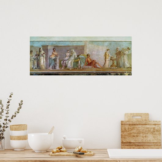 The Aldobrandini Wedding, 27 BC-14 AD Poster (Keuken)