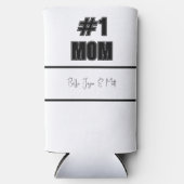 The All-Star Mom Personalized Team Spirit Design Seltzer Blikjeskoeler (Voorkant)