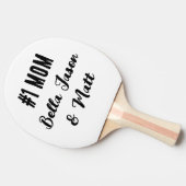 The All-Star Mom Personalized Team Spirit Design Tafeltennisbatje (Zijkant)
