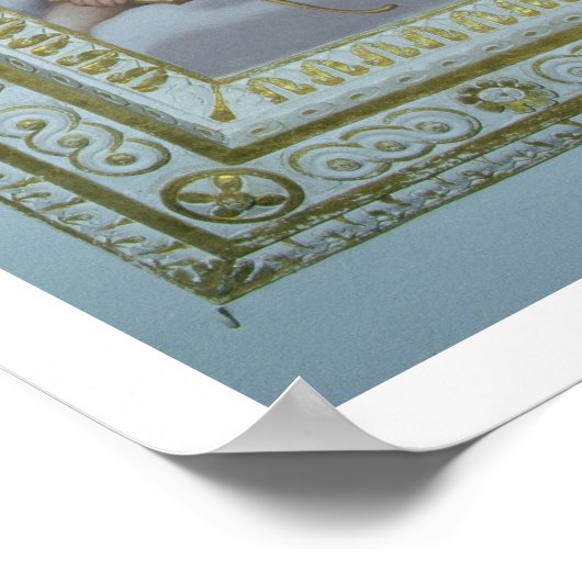 The Allegory of Chastity (fresco) Poster (Hoek)