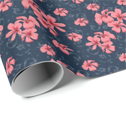 The allure of dark elegance: Sunset Blossom  Cadeaupapier (Rol Hoek)