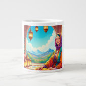The Allure of Morrocan ,Women,MoroccoSpecialty Mug Grote Koffiekop (Voorkant)