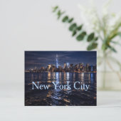 The Allure of New York City  Briefkaart (Staand voorkant)