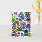 "the alphabet book" - Note Cards Kaart (Gele Bloem)