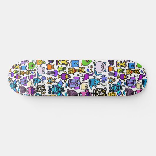 "the alphabet book" - Skateboard (Horizontaal)