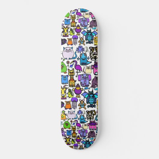 "the alphabet book" - Skateboard (Voorkant)