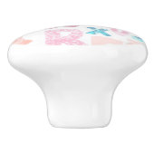 The Alphabet Ceramic Door Knob Keramische Knop (Zijkant)