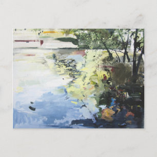 The Alster in High Summer Hamburg 2013 Briefkaart