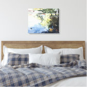 The Alster in High Summer Hamburg 2013 Canvas Afdruk (Insitu (Slaapkamer))
