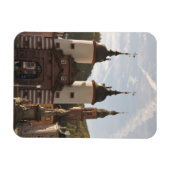 The Alte Brucke in Old Town, Heidelberg, Duitsland Magneet (Horizontaal)