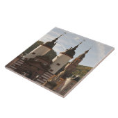 The Alte Brucke in Old Town, Heidelberg, Duitsland Tegeltje (Zijkant)